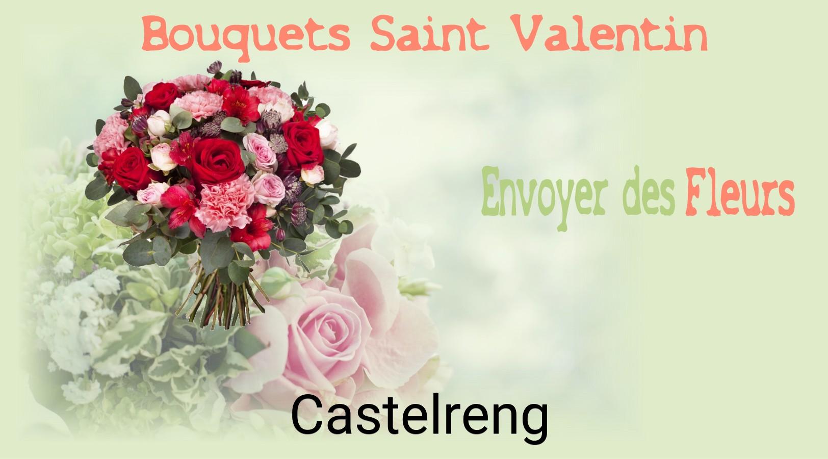 Roses de Saint-Valentin livrées à Castelreng